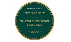 Benchmarcx Top Employer – Candidate Experience Excellence 2026 badge