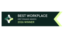 Best Workplace XREF Engage Awards 2026 Winner banner.